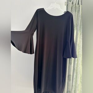 Calvin Klein Black Long Sleeve Dress